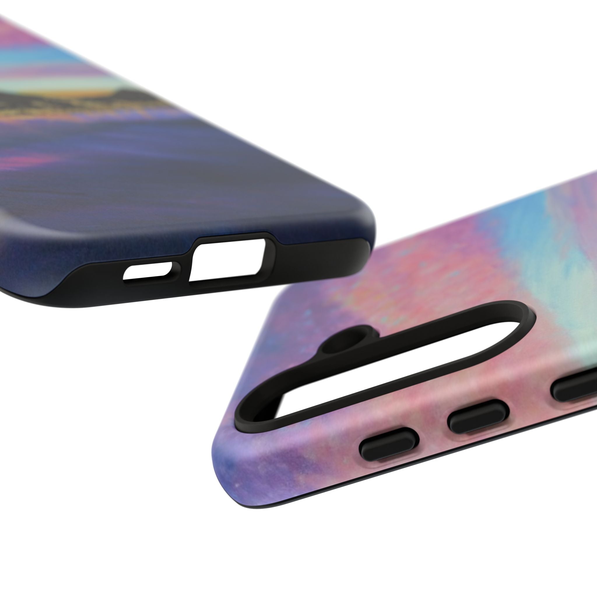 Sunset Mountain Landscape Phone Case — Colorful Sky Tough Case