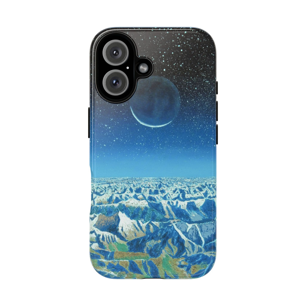 Moon- Himalayas Phone Case — Night Sky Crescent Moon Protective Tough Case