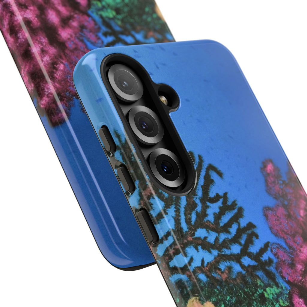 Coral Reef Tough Phone Case — Underwater Ocean Art iPhone Protector