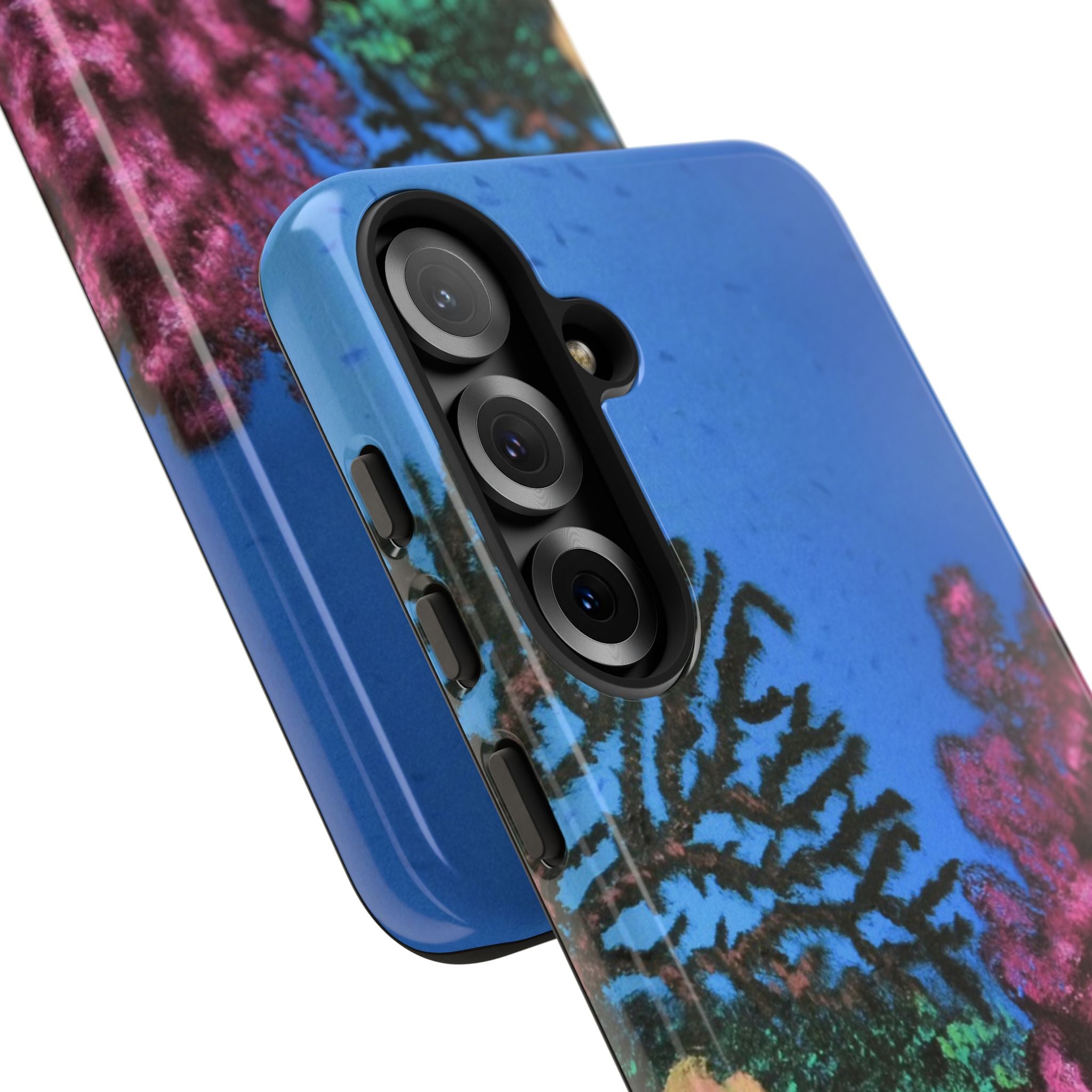 Coral Reef Tough Phone Case — Underwater Ocean Art iPhone Protector