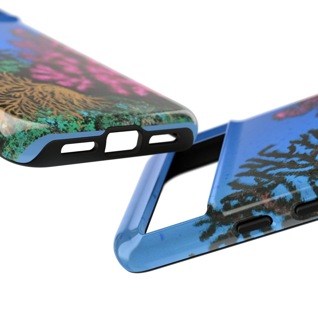 Coral Reef Tough Phone Case — Underwater Ocean Art iPhone Protector