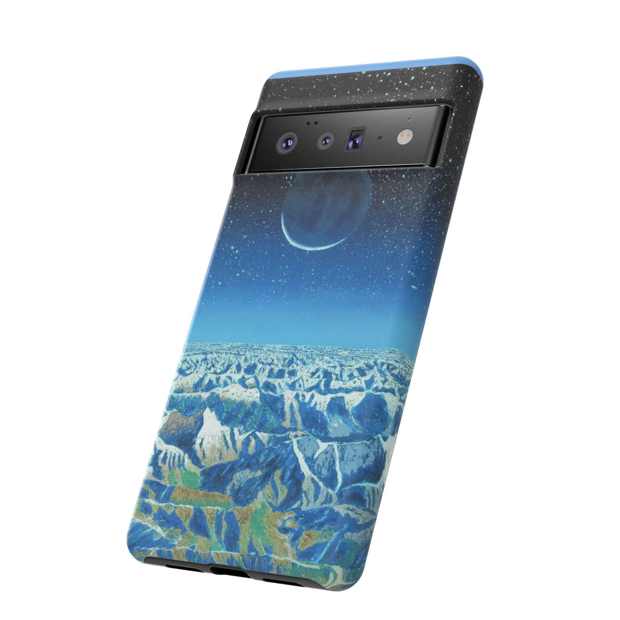 Moon- Himalayas Phone Case — Night Sky Crescent Moon Protective Tough Case