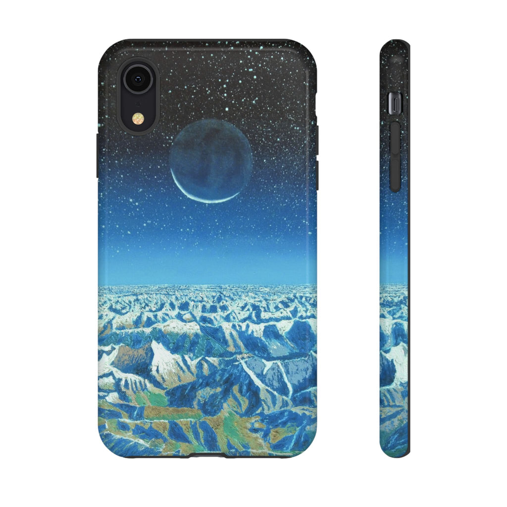 Moon- Himalayas Phone Case — Night Sky Crescent Moon Protective Tough Case