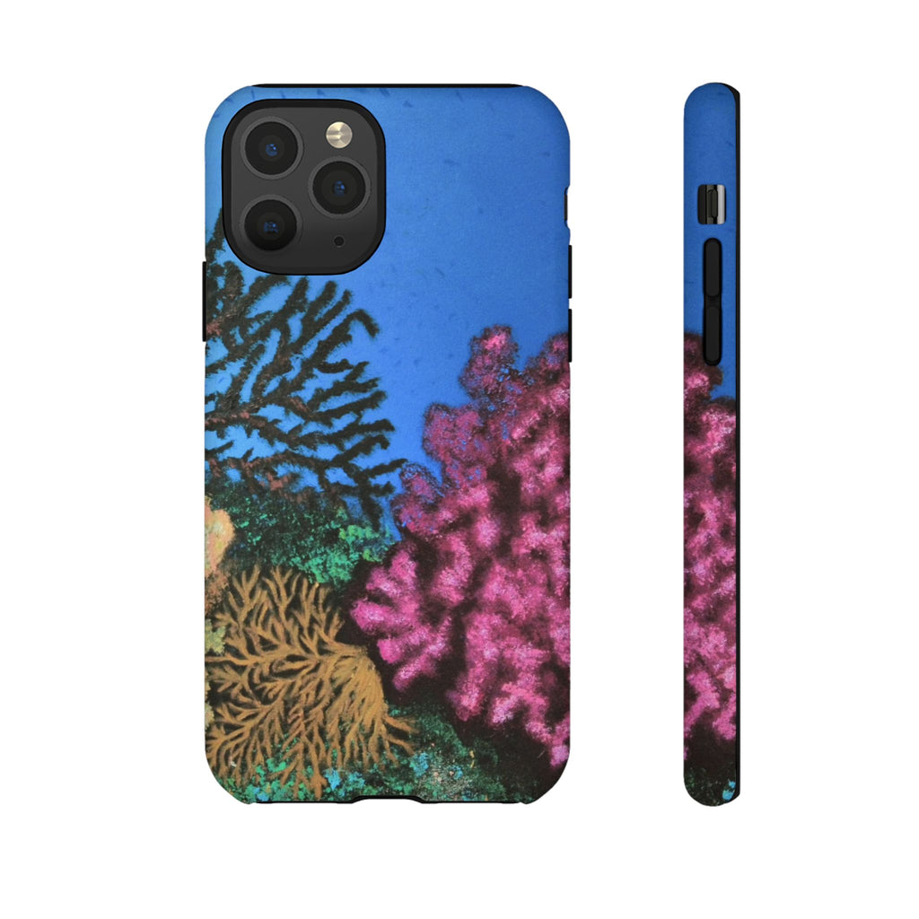 Coral Reef Tough Phone Case — Underwater Ocean Art iPhone Protector