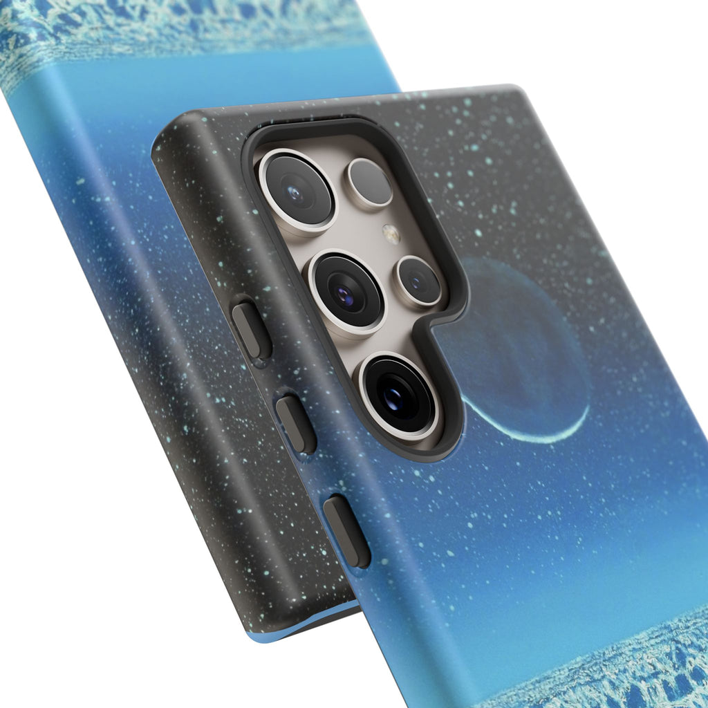 Moon- Himalayas Phone Case — Night Sky Crescent Moon Protective Tough Case