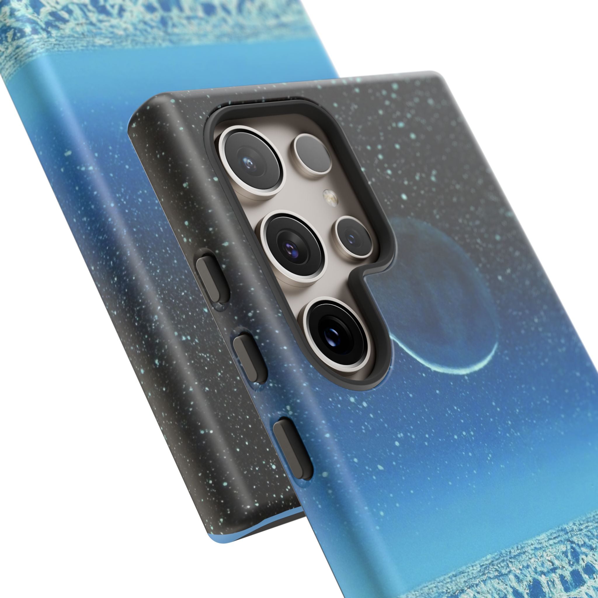 Moon- Himalayas Phone Case — Night Sky Crescent Moon Protective Tough Case