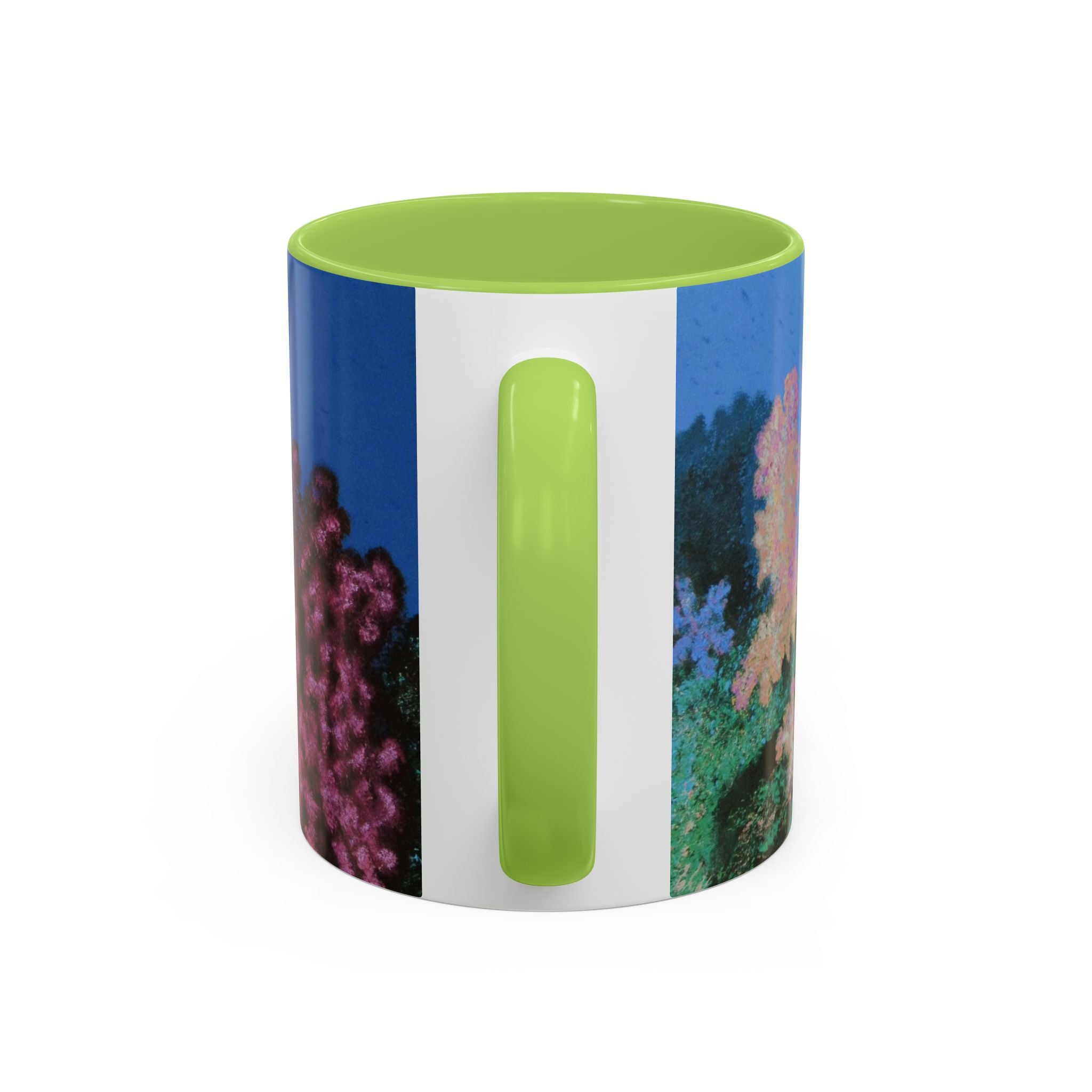Coral Reef Accent Coffee Mug — Ocean Underwater Sea Life Design
