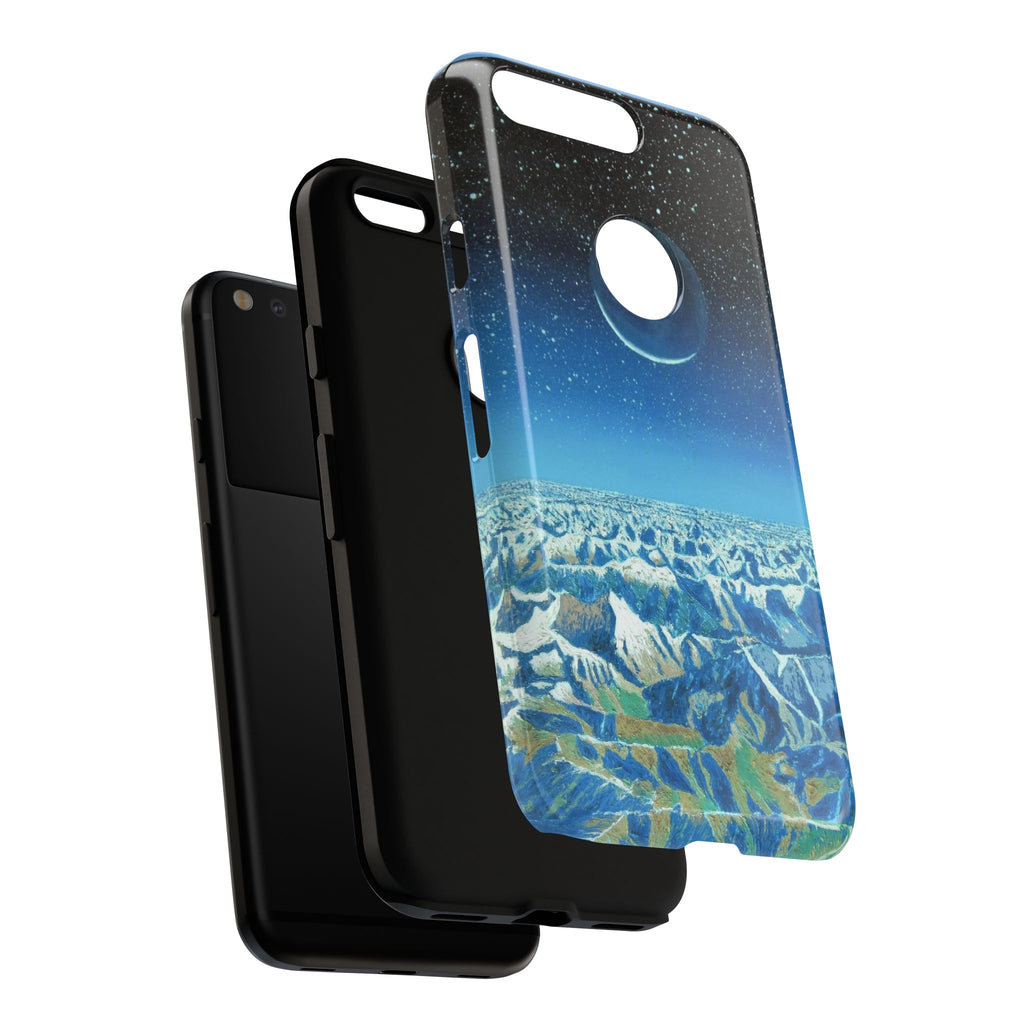 Moon- Himalayas Phone Case — Night Sky Crescent Moon Protective Tough Case