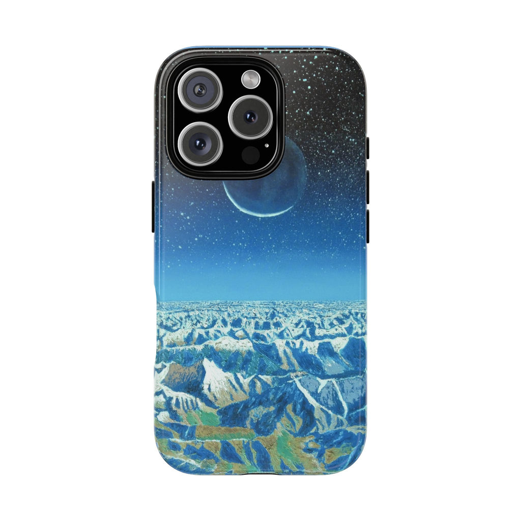 Moon- Himalayas Phone Case — Night Sky Crescent Moon Protective Tough Case