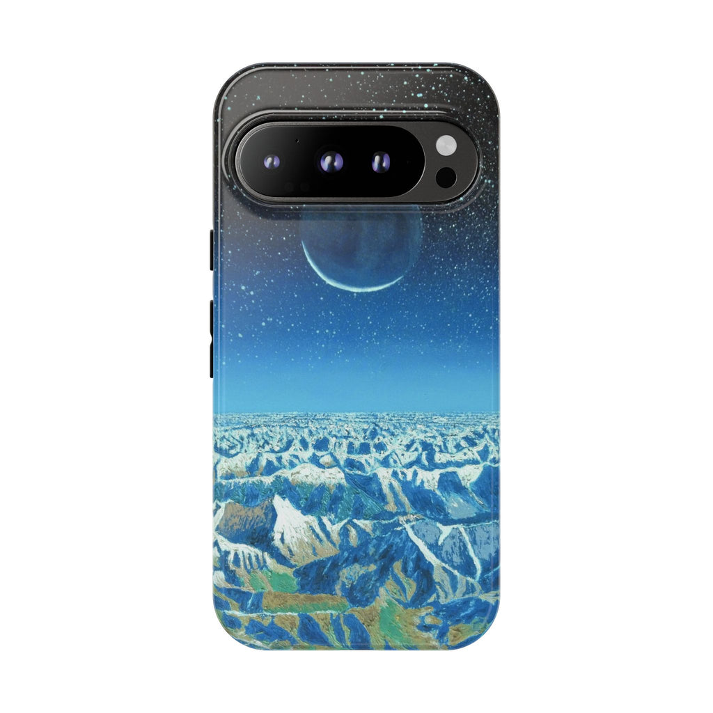 Moon- Himalayas Phone Case — Night Sky Crescent Moon Protective Tough Case