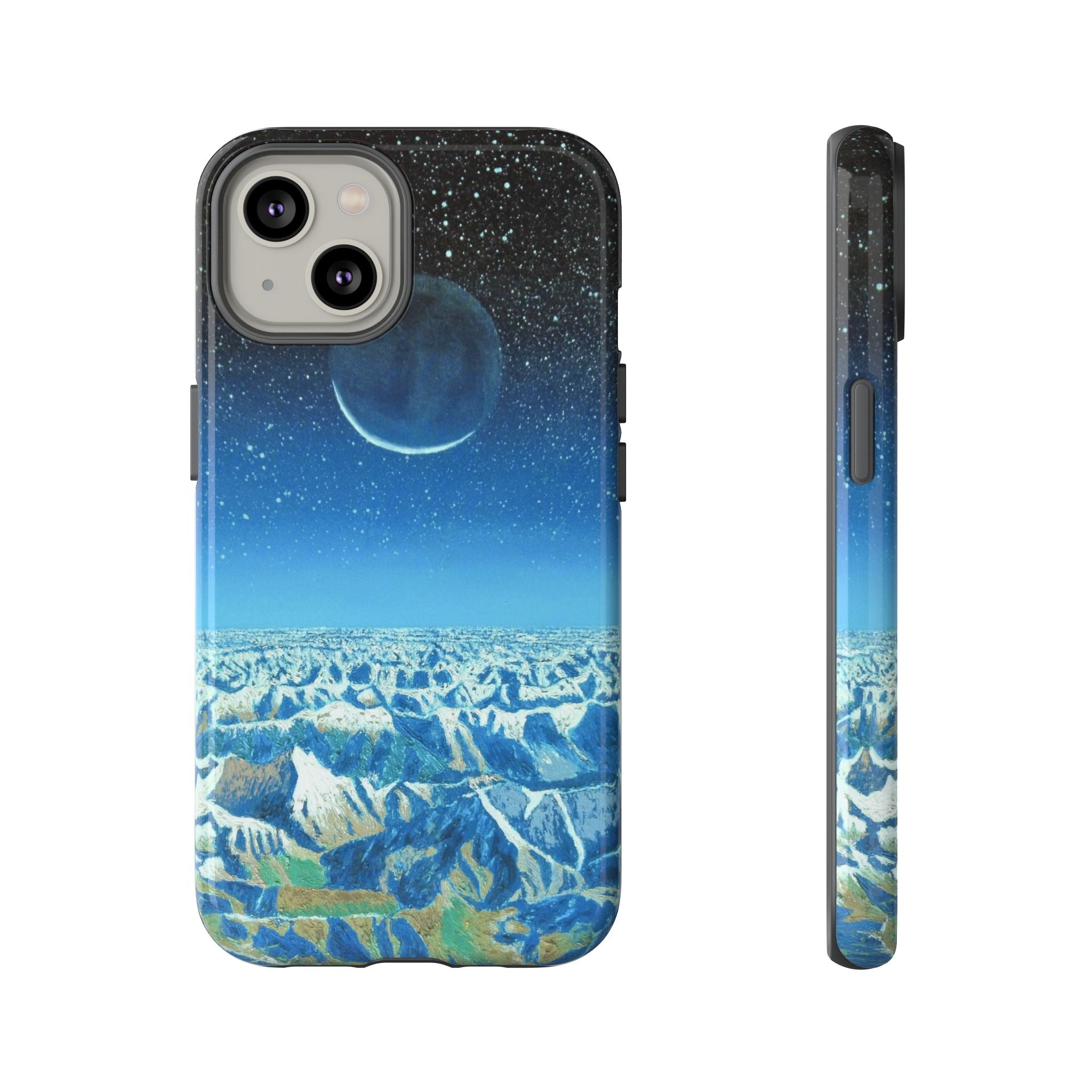 Moon- Himalayas Phone Case — Night Sky Crescent Moon Protective Tough Case