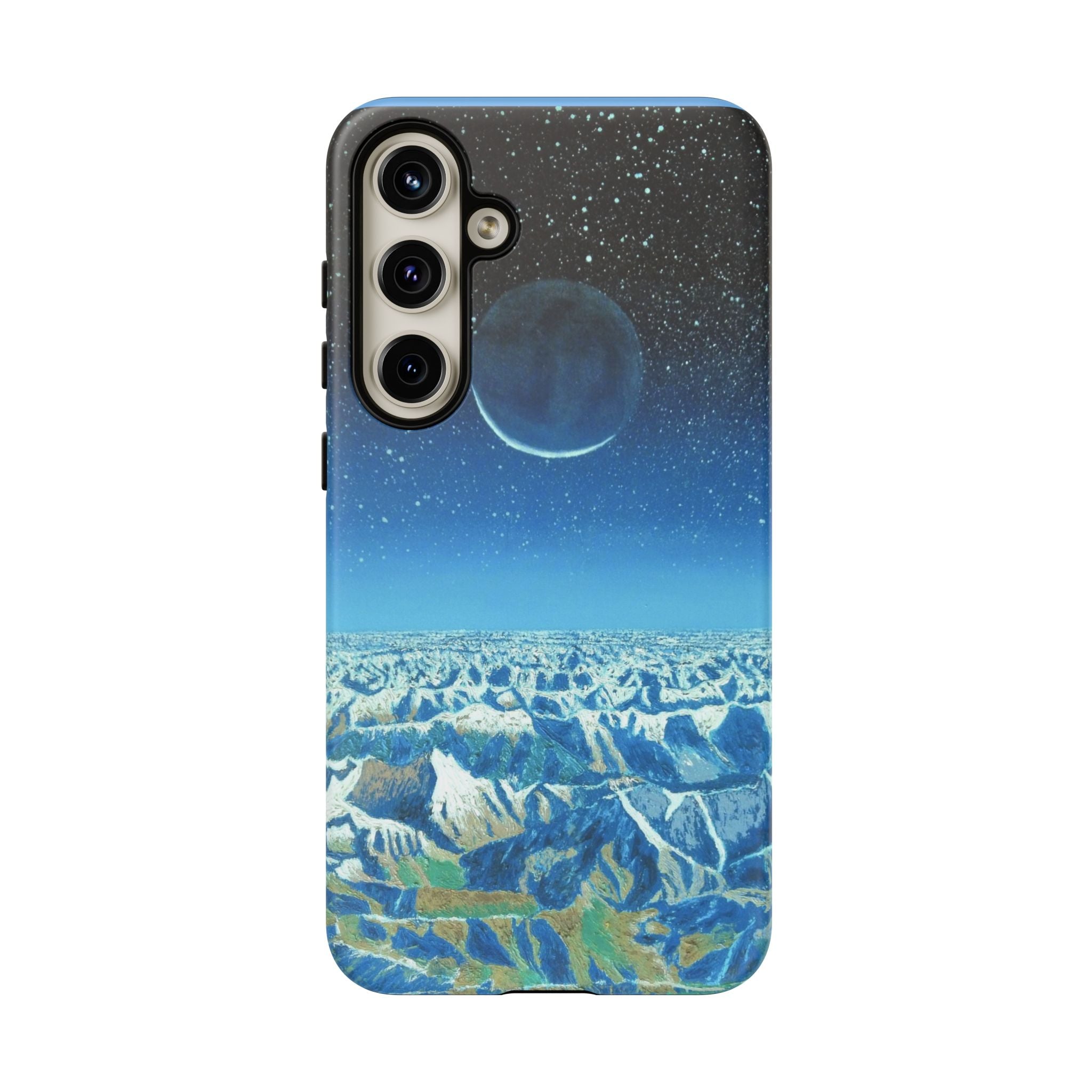 Moon- Himalayas Phone Case — Night Sky Crescent Moon Protective Tough Case