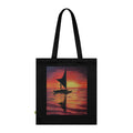 Sailboat Sunset Organic Cotton Tote Bag