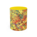 Abstract Autumn Swirl Coffee Mug — Colorful Fall Accent 11/15oz