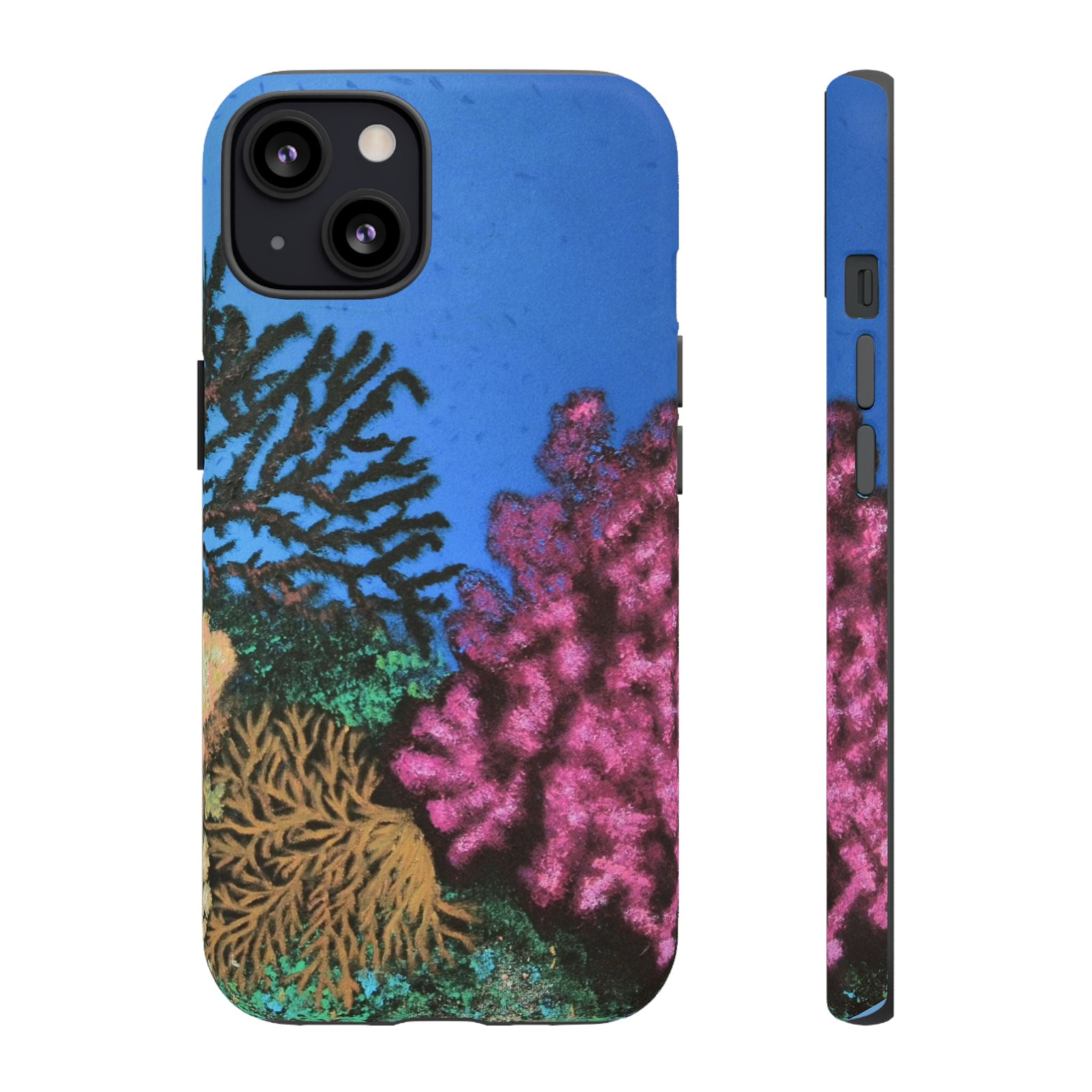 Coral Reef Tough Phone Case — Underwater Ocean Art iPhone Protector