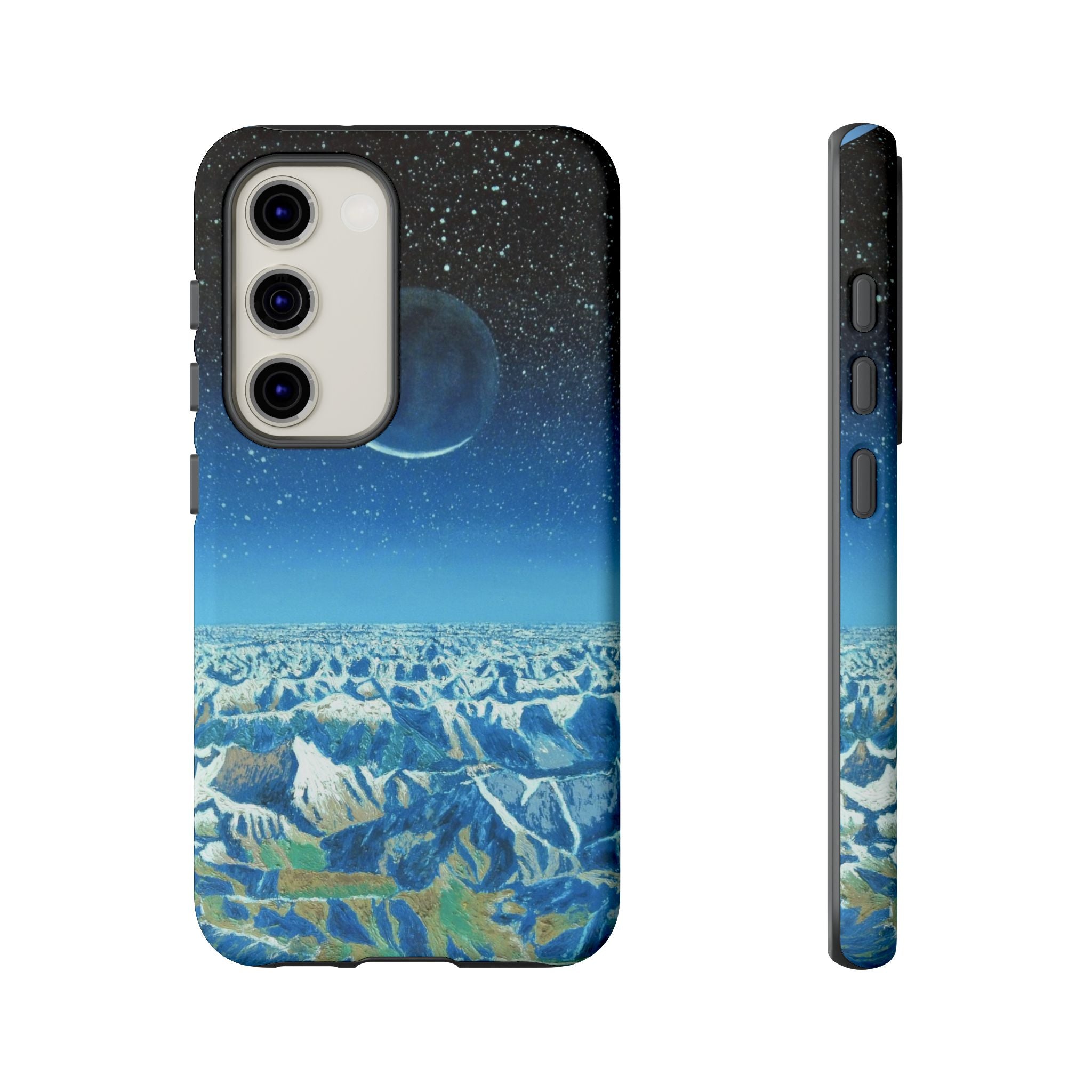 Moon- Himalayas Phone Case — Night Sky Crescent Moon Protective Tough Case
