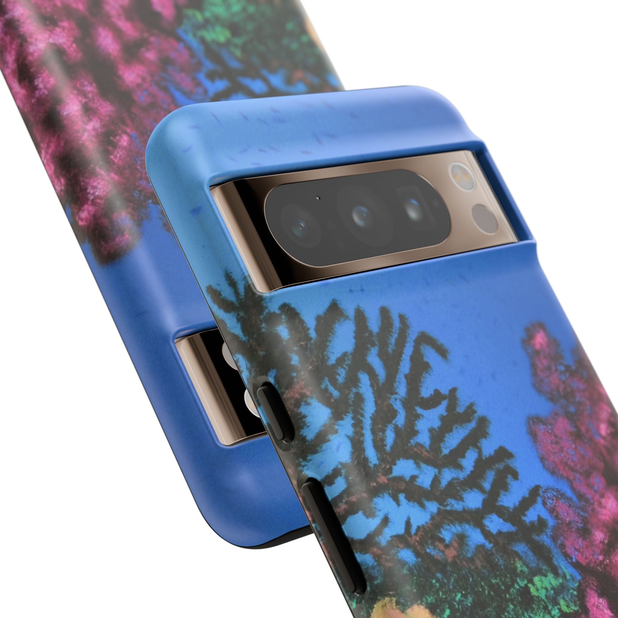 Coral Reef Tough Phone Case — Underwater Ocean Art iPhone Protector
