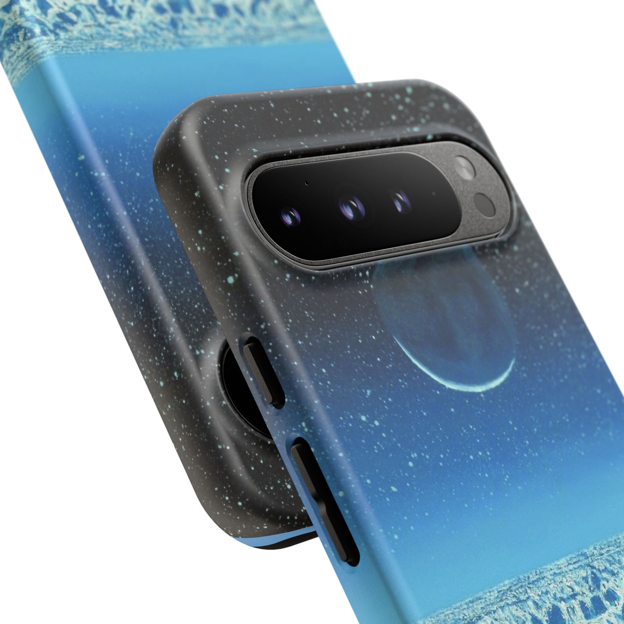 Moon- Himalayas Phone Case — Night Sky Crescent Moon Protective Tough Case