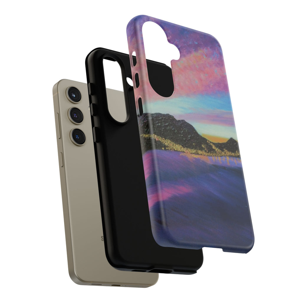 Sunset Mountain Landscape Phone Case — Colorful Sky Tough Case