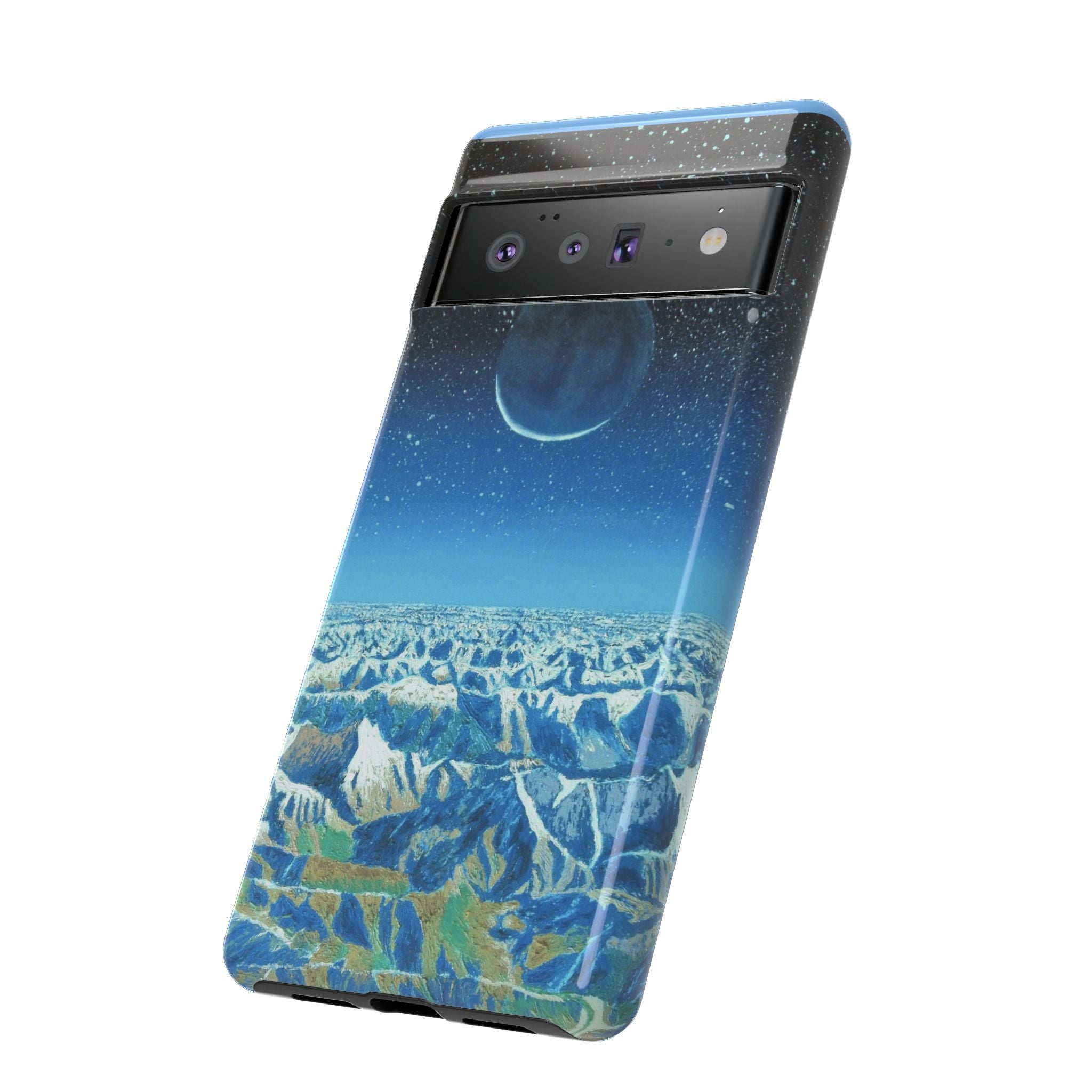 Moon- Himalayas Phone Case — Night Sky Crescent Moon Protective Tough Case