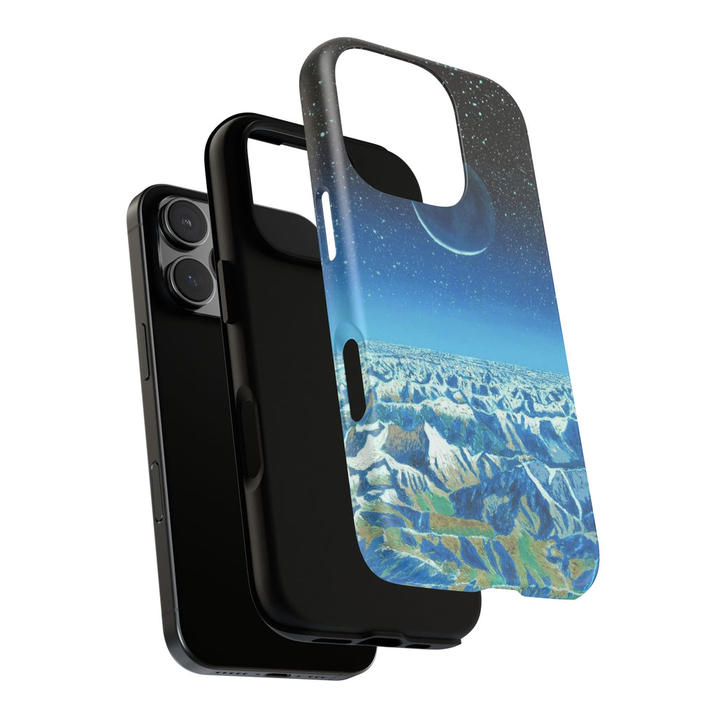 Moon- Himalayas Phone Case — Night Sky Crescent Moon Protective Tough Case