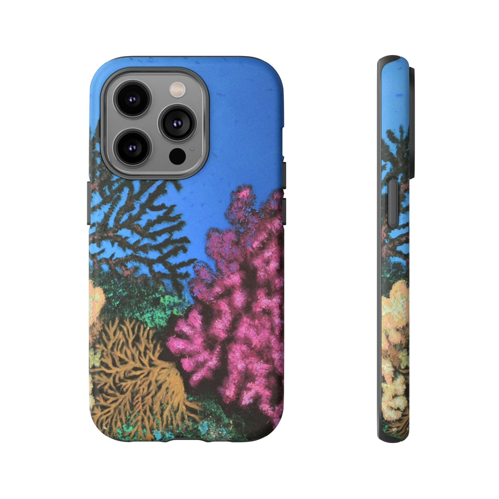 Coral Reef Tough Phone Case — Underwater Ocean Art iPhone Protector