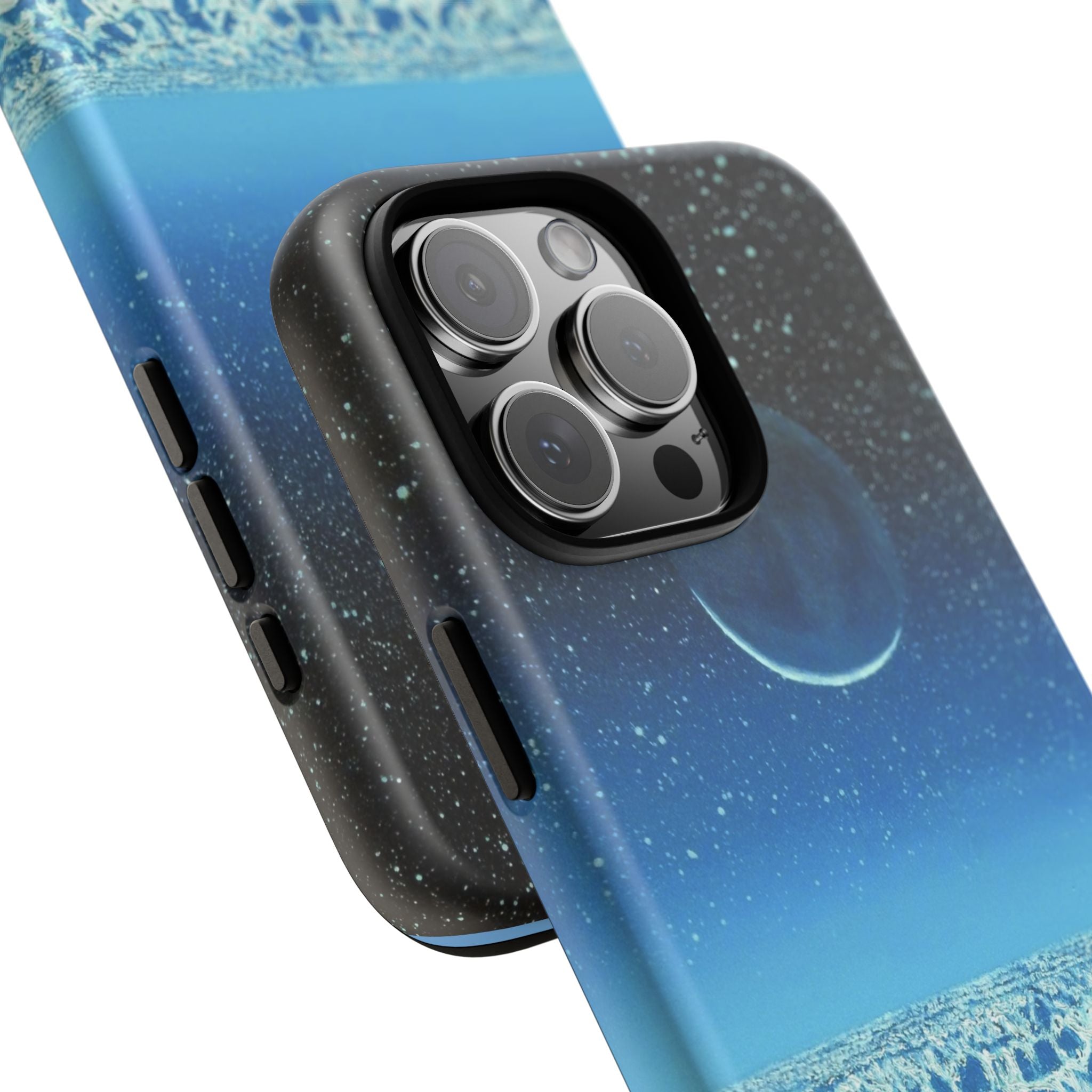 Moon- Himalayas Phone Case — Night Sky Crescent Moon Protective Tough Case