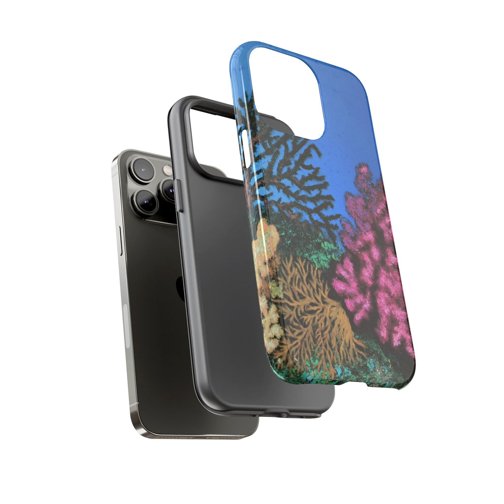 Coral Reef Tough Phone Case — Underwater Ocean Art iPhone Protector