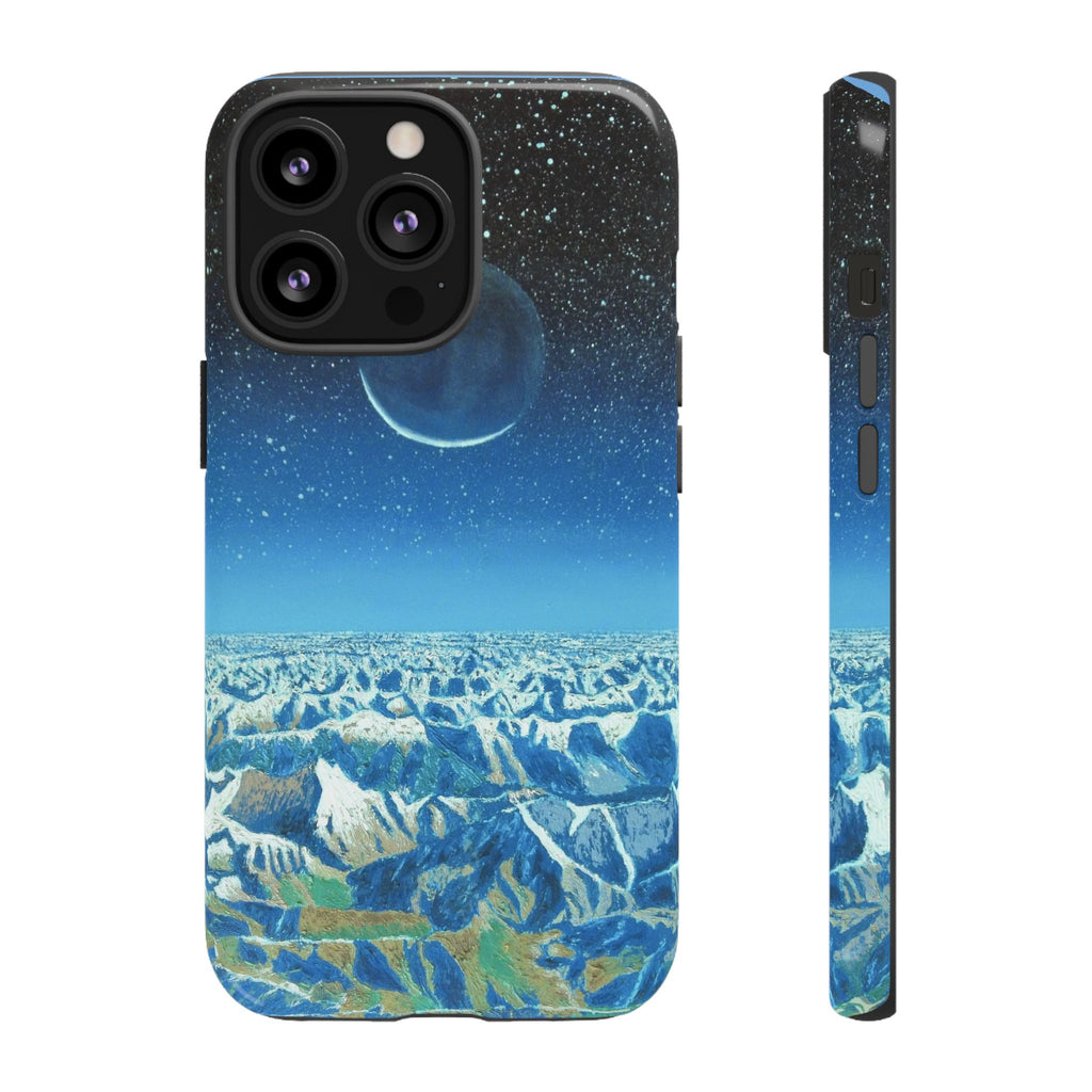 Moon- Himalayas Phone Case — Night Sky Crescent Moon Protective Tough Case