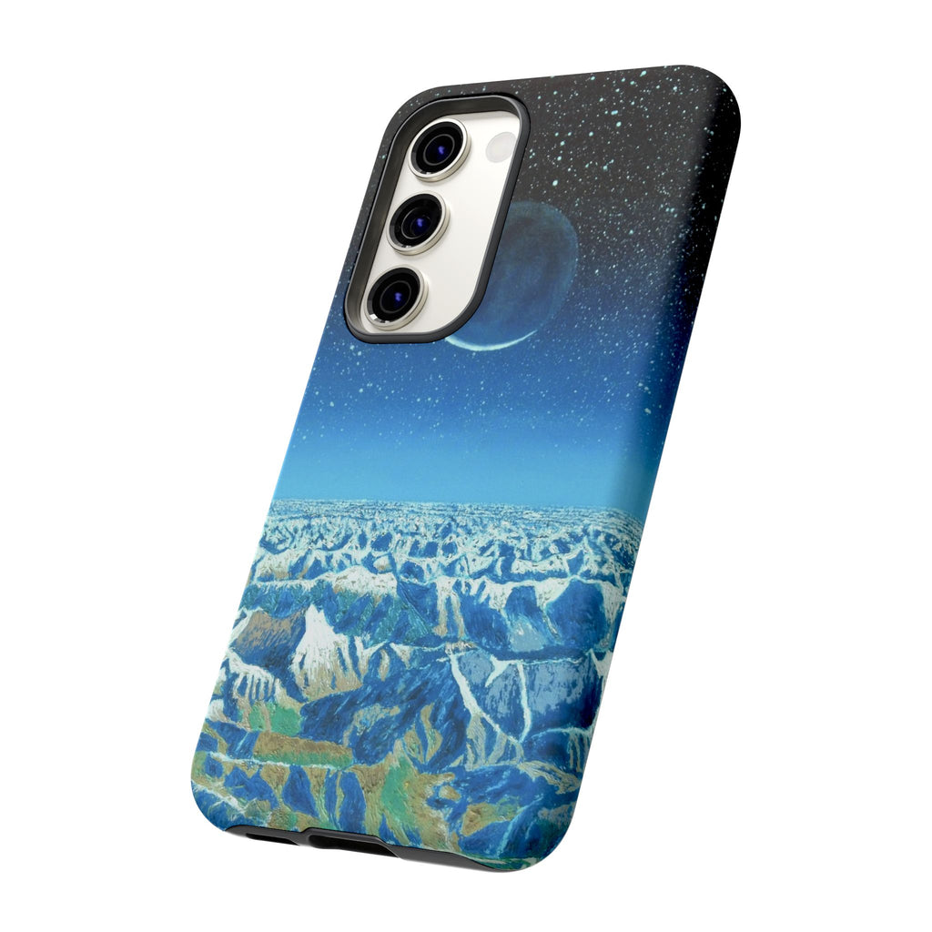 Moon- Himalayas Phone Case — Night Sky Crescent Moon Protective Tough Case