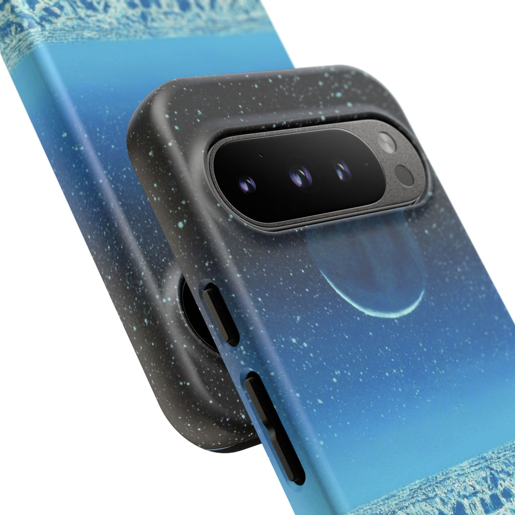 Moon- Himalayas Phone Case — Night Sky Crescent Moon Protective Tough Case