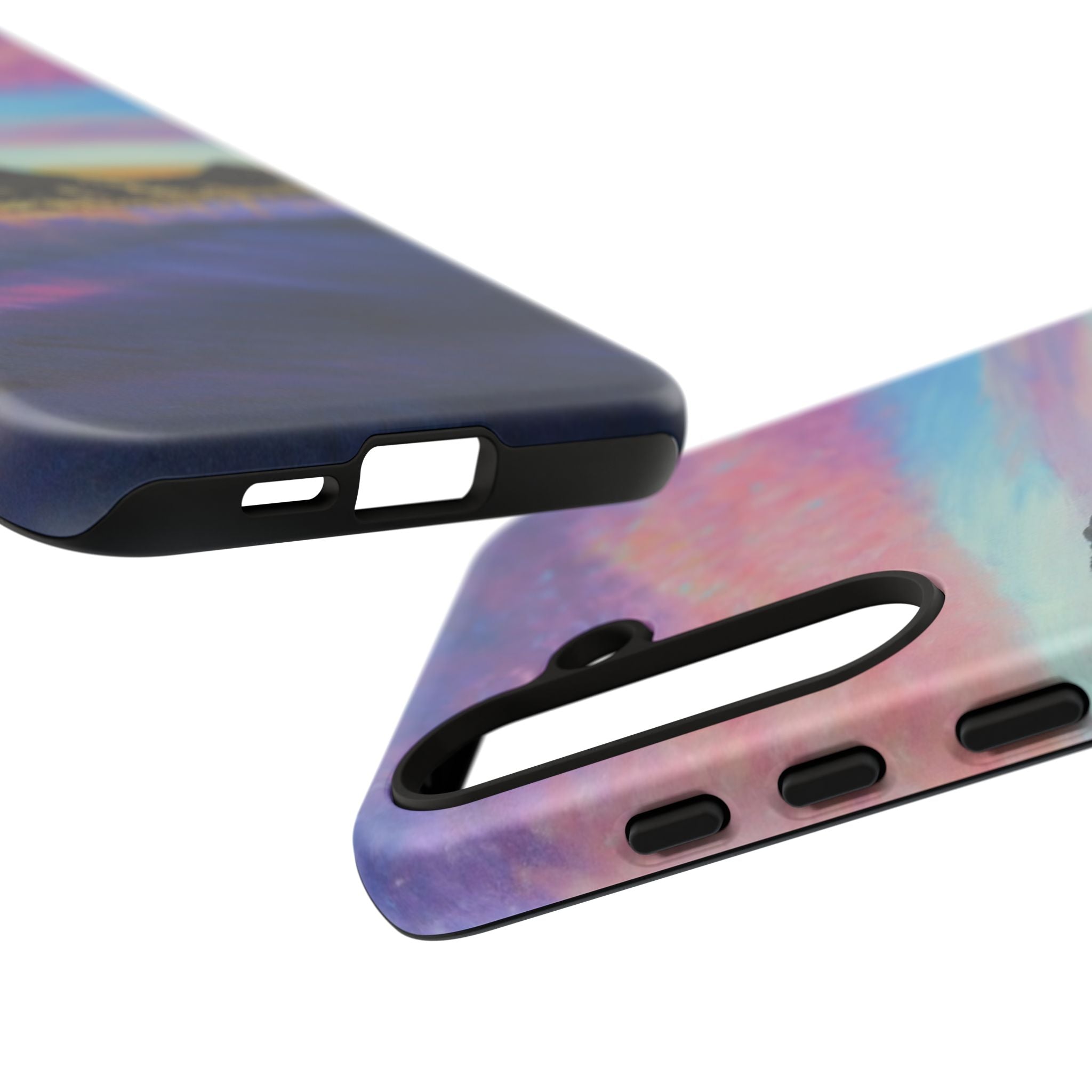 Sunset Mountain Landscape Phone Case — Colorful Sky Tough Case