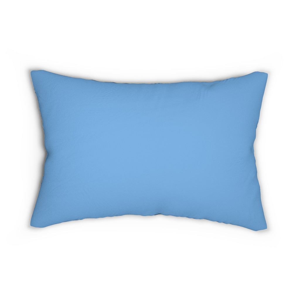 Galaxy Night Sky Lumbar Pillow — Milky Way Decorative Throw Pillow