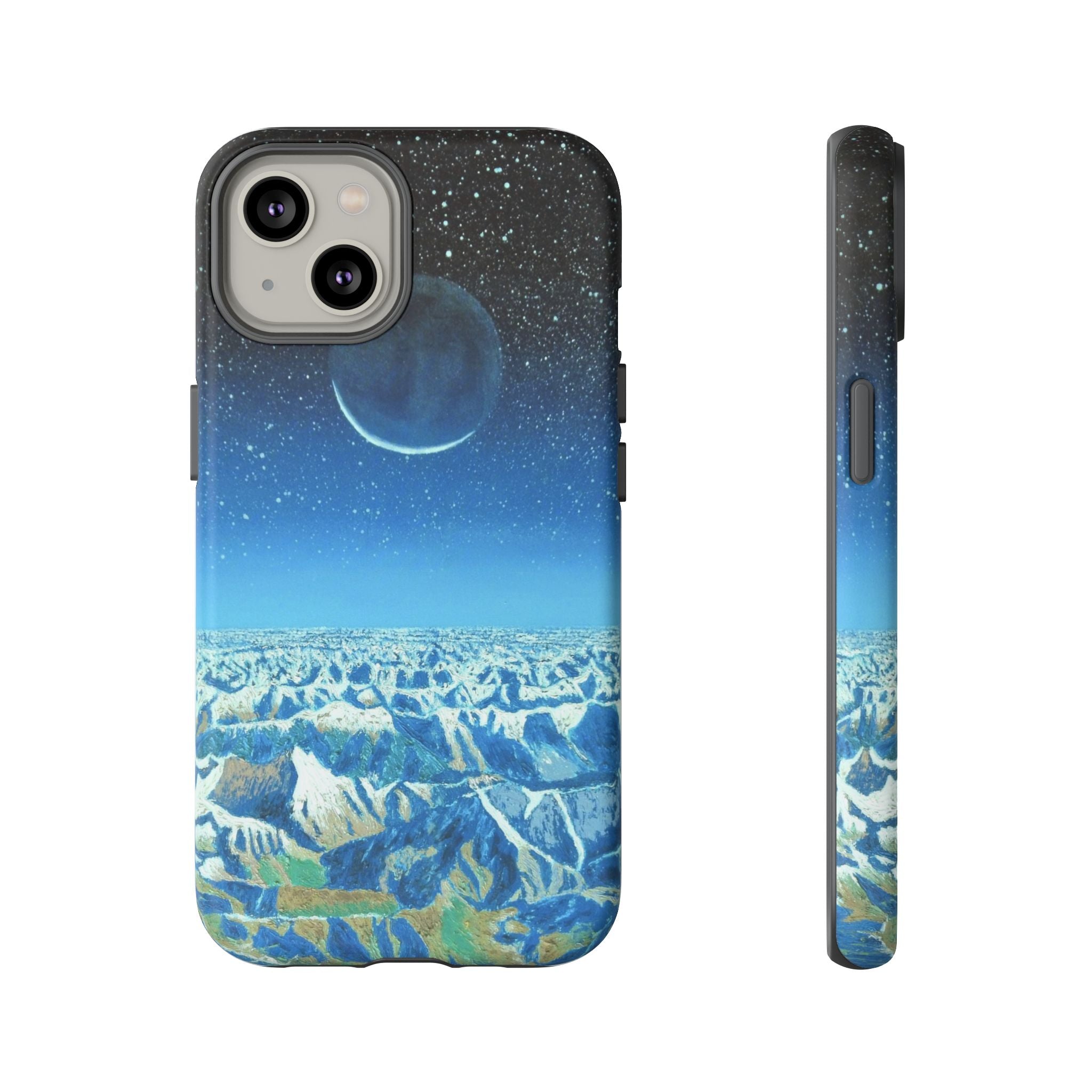 Moon- Himalayas Phone Case — Night Sky Crescent Moon Protective Tough Case