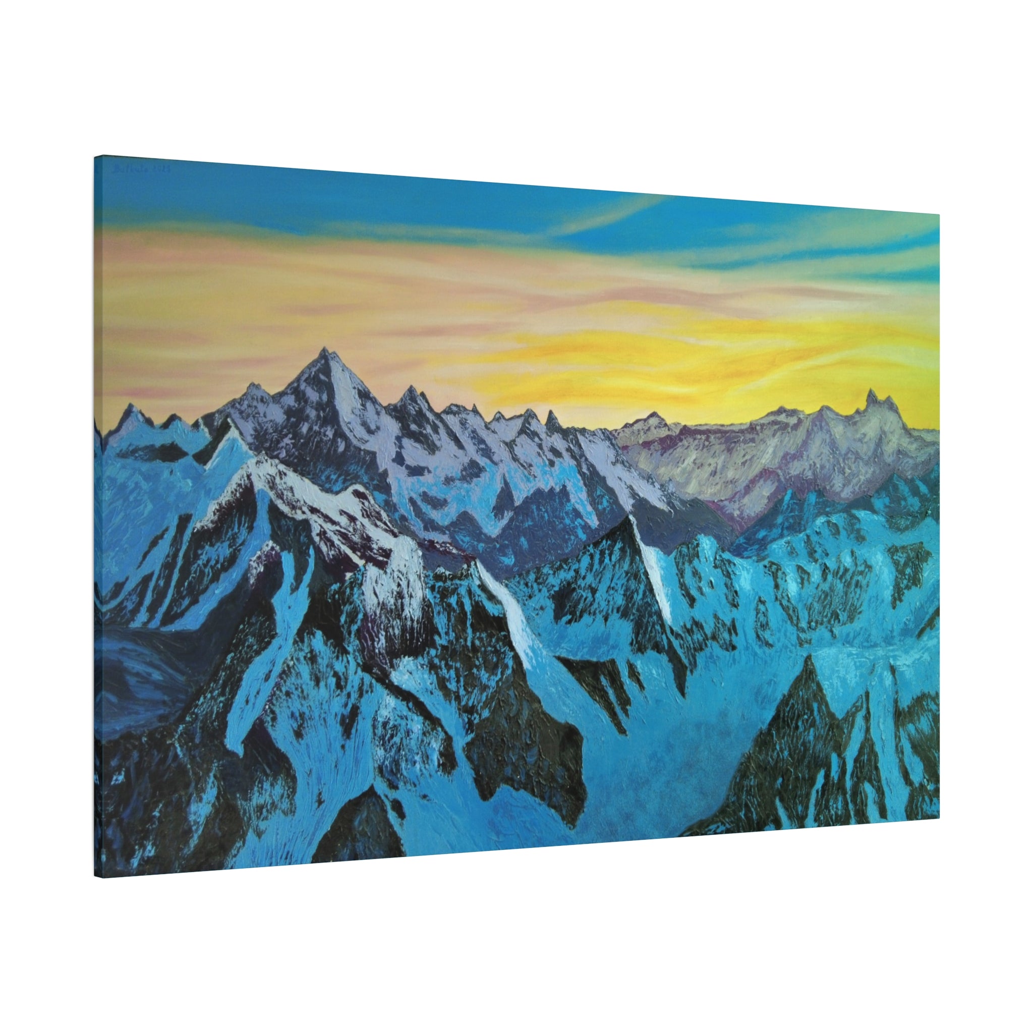 Karakoram Mountains Canvas Print