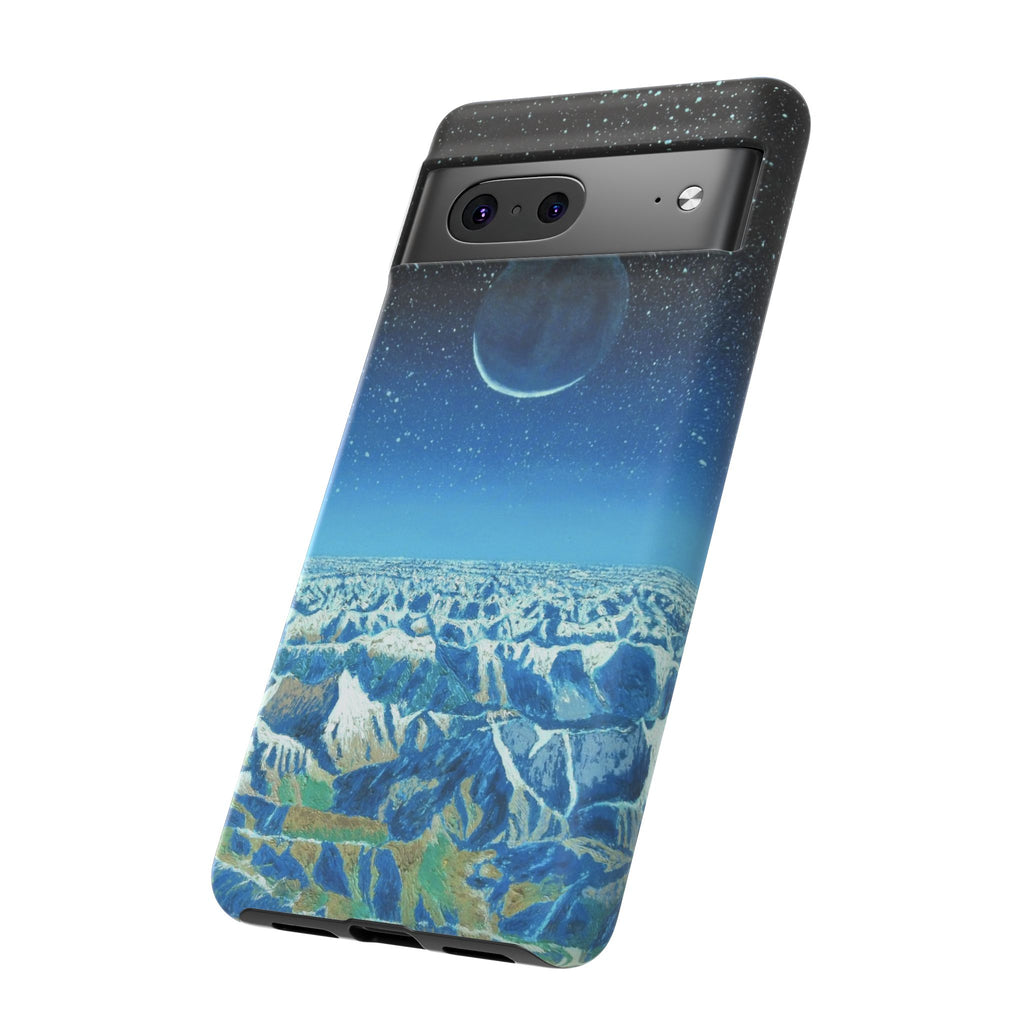 Moon- Himalayas Phone Case — Night Sky Crescent Moon Protective Tough Case