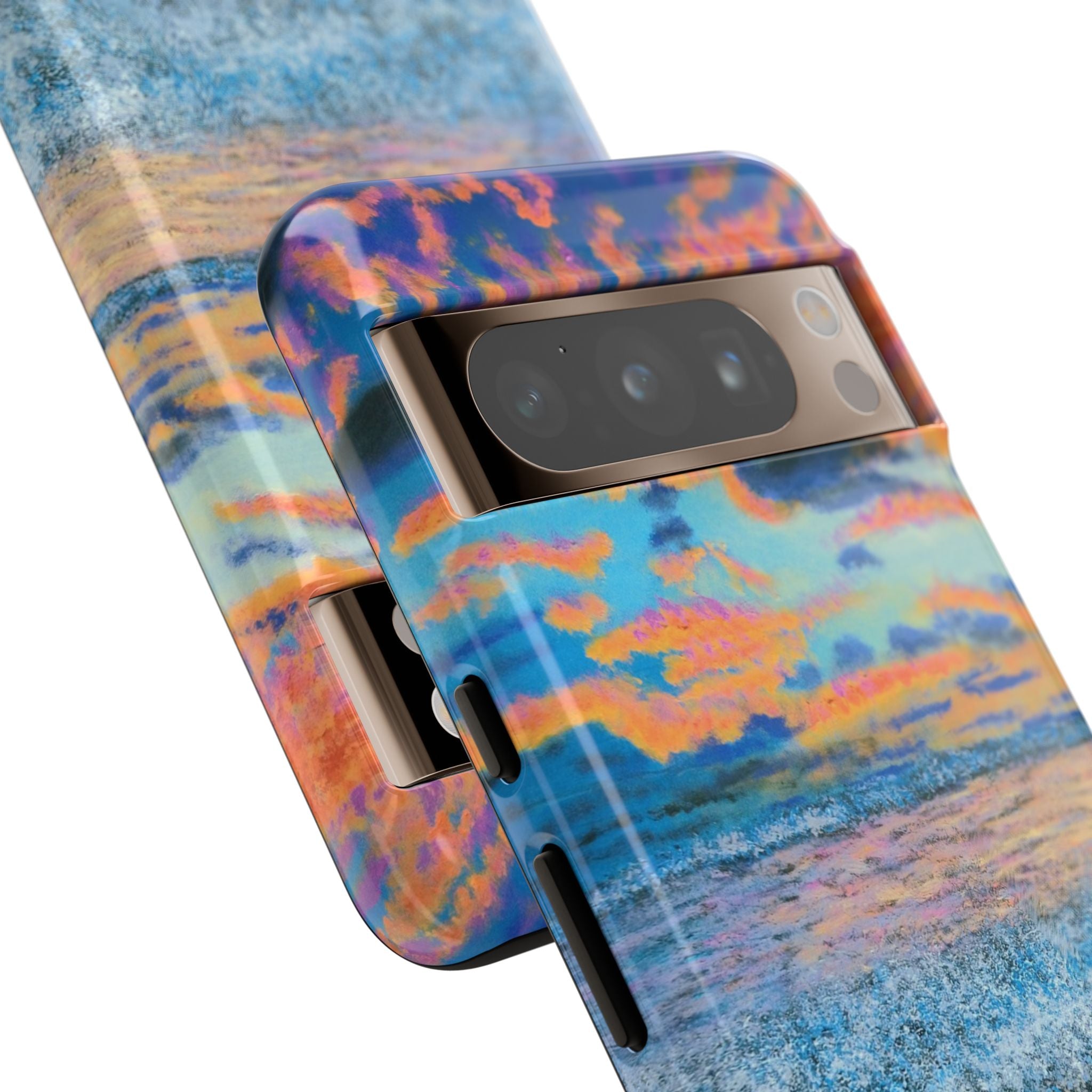 Beach Sunset Phone Case — Tropical Ocean Waves Protective iPhone Cover