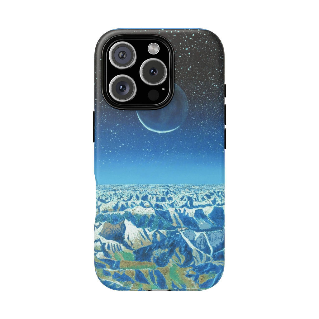 Moon- Himalayas Phone Case — Night Sky Crescent Moon Protective Tough Case