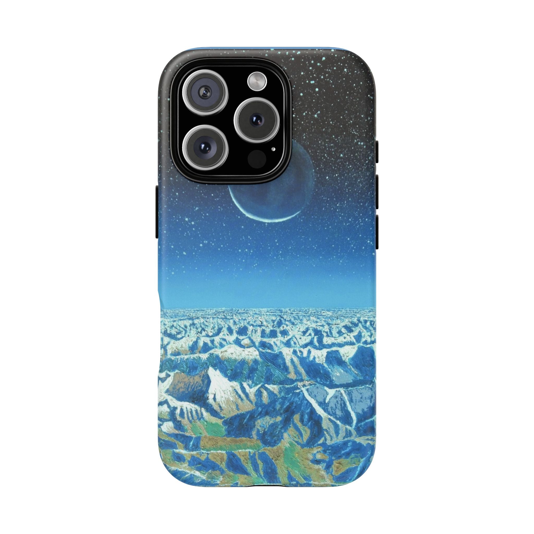 Moon- Himalayas Phone Case — Night Sky Crescent Moon Protective Tough Case