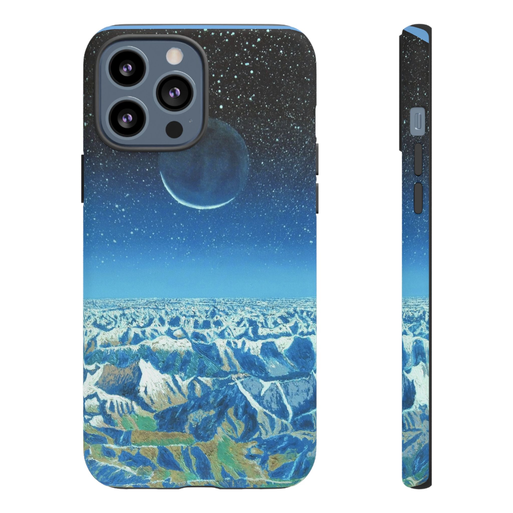 Moon- Himalayas Phone Case — Night Sky Crescent Moon Protective Tough Case