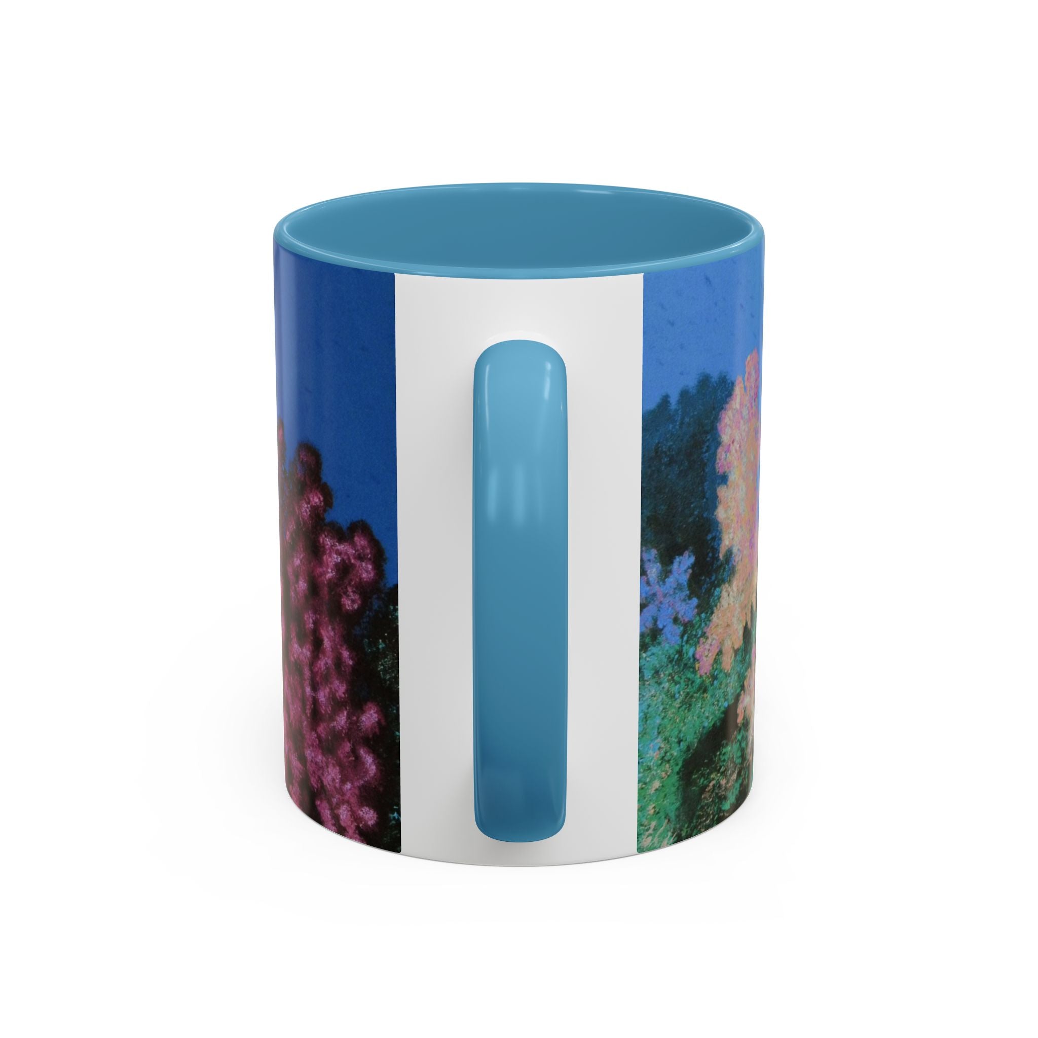 Coral Reef Accent Coffee Mug — Ocean Underwater Sea Life Design