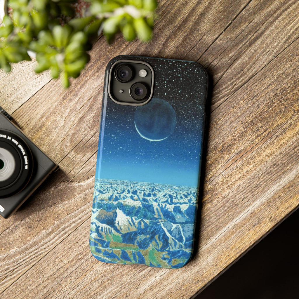 Moon- Himalayas Phone Case — Night Sky Crescent Moon Protective Tough Case