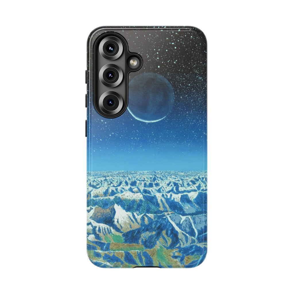 Moon- Himalayas Phone Case — Night Sky Crescent Moon Protective Tough Case