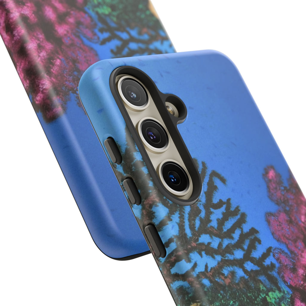 Coral Reef Tough Phone Case — Underwater Ocean Art iPhone Protector