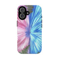 Phone Case — Pink & Blue Burst Tough Protective Case