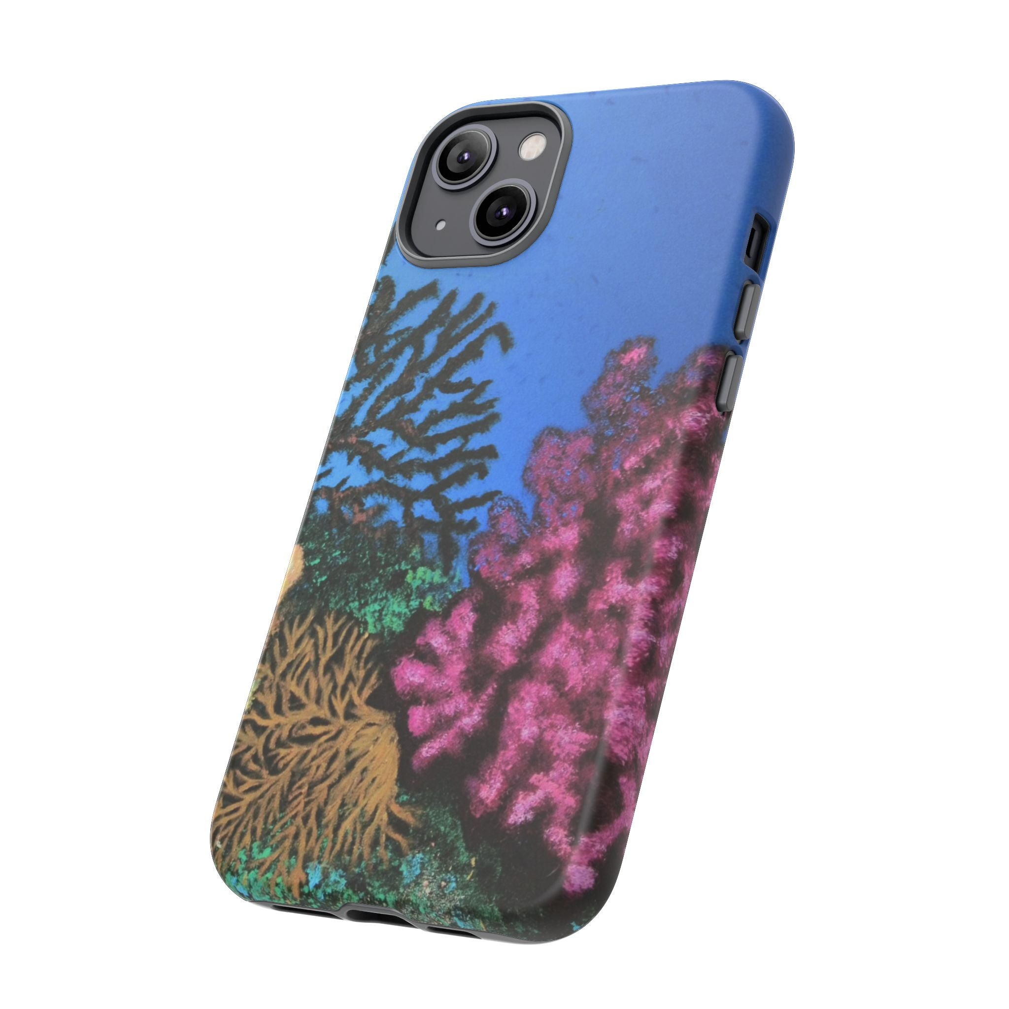 Coral Reef Tough Phone Case — Underwater Ocean Art iPhone Protector