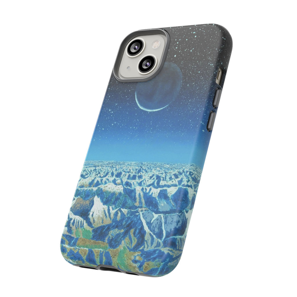 Moon- Himalayas Phone Case — Night Sky Crescent Moon Protective Tough Case