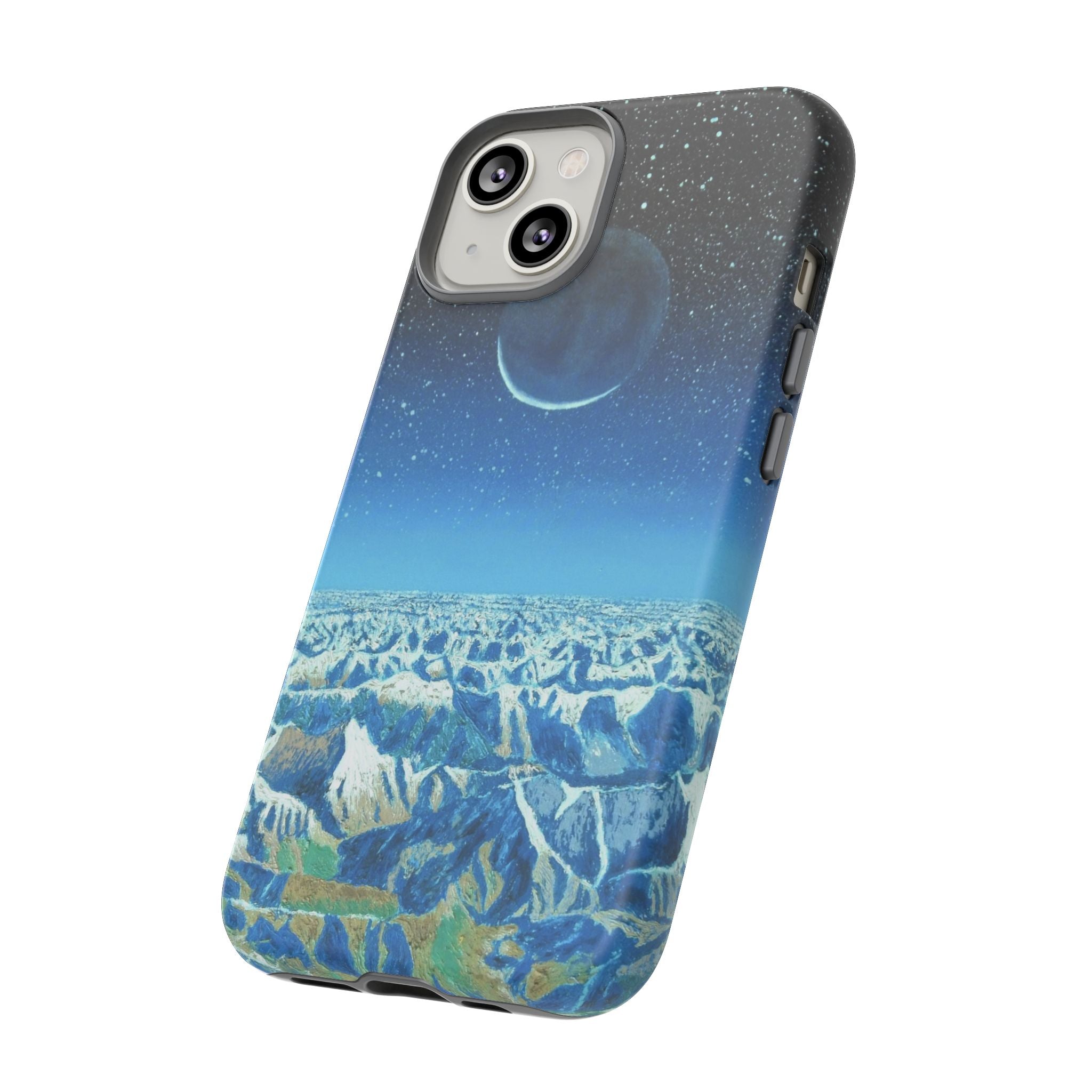 Moon- Himalayas Phone Case — Night Sky Crescent Moon Protective Tough Case