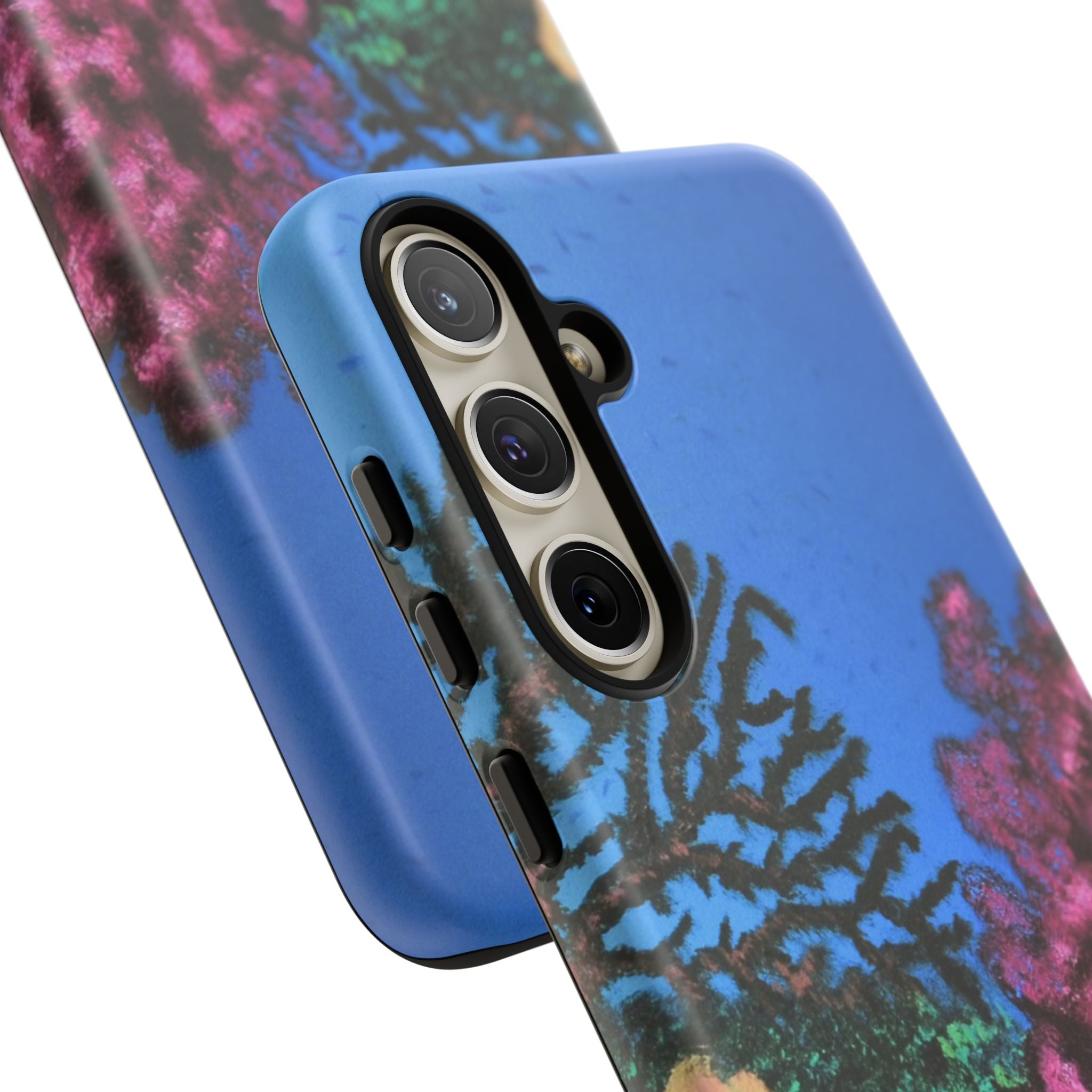 Coral Reef Tough Phone Case — Underwater Ocean Art iPhone Protector