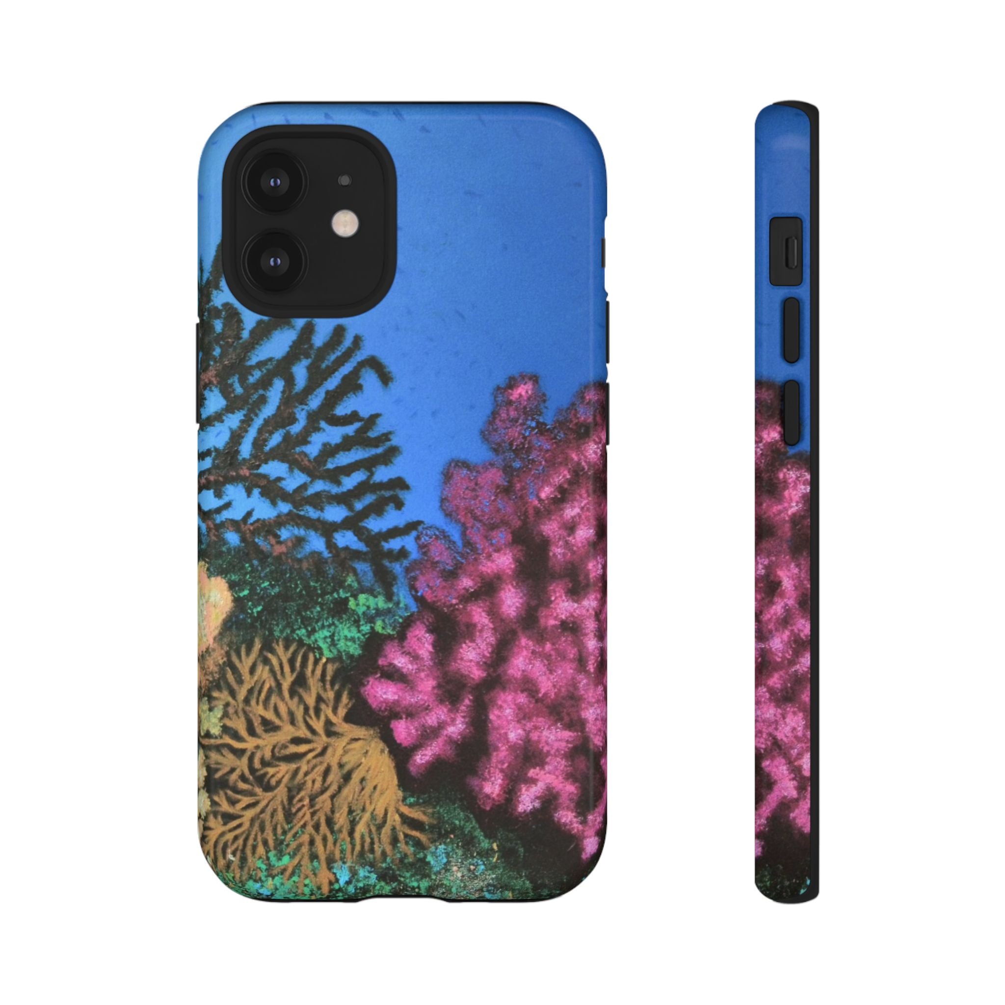 Coral Reef Tough Phone Case — Underwater Ocean Art iPhone Protector